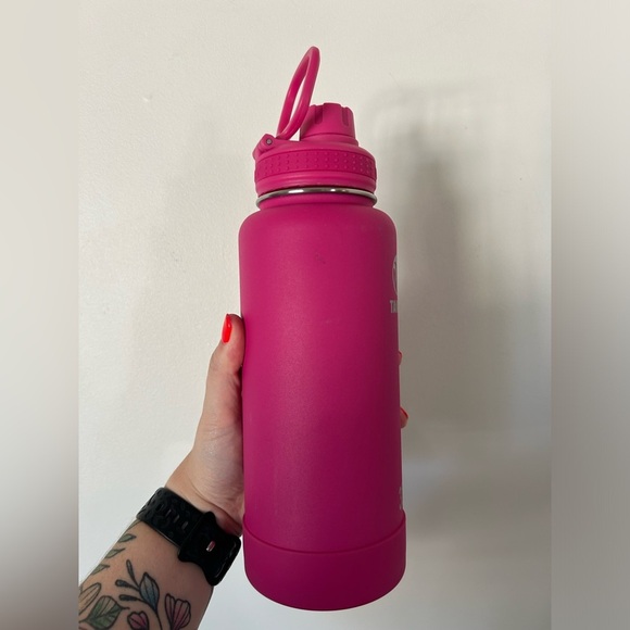 Takeya Pickleball Insulated Stainless Steel Water Bottle With Spout Lid - Pink - Picture 2 of 4